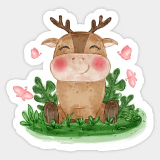 Baby Deer Cute Sticker